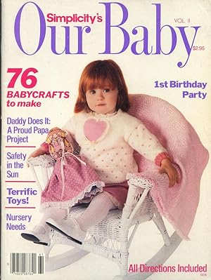 Seller image for SIMPLICITY'S OUR BABY : 76 Babycrafts to Make : 1986, Volume II for sale by 100POCKETS