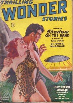 Seller image for THRILLING WONDER Stories: October, Oct. 1950 for sale by Books from the Crypt