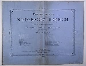 Cultur-Atlas von Nieder-Oesterreich nach den neuesten statistischen Erhebungen. Aus Anlass der Wi...