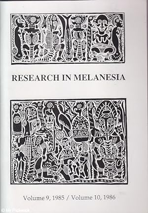 Seller image for Research in Melanesia: Volumes 9 & 10 Combined for sale by Mr Pickwick's Fine Old Books