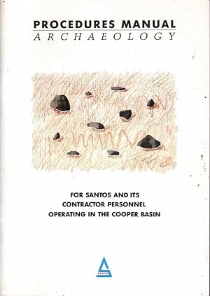 Procedures Manual : Archaeology