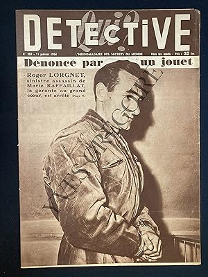 QUI? DETECTIVE-N°393-11 JANVIER 1954