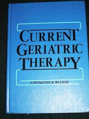 Immagine del venditore per Current Geriatric Therapy venduto da Lotzabooks