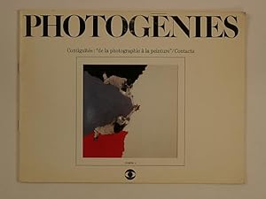 Photogénies N° 4. Contiguïtés : "De la photographie à la peinture" / Contacts