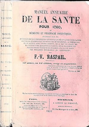 Manuel annuaire de la santé pour 1860