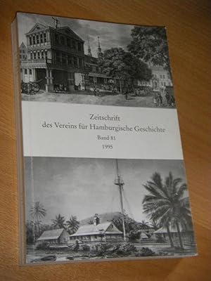 Seller image for Zeitschrift des Vereins fr Hamburgische Geschichte. Band 81 for sale by Versandantiquariat Rainer Kocherscheidt