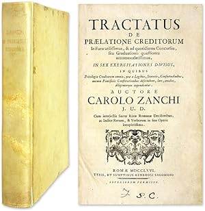 Seller image for Tractatus de Praelatione Creditorum in Foro Utilissimus, & Ad. for sale by The Lawbook Exchange, Ltd., ABAA  ILAB
