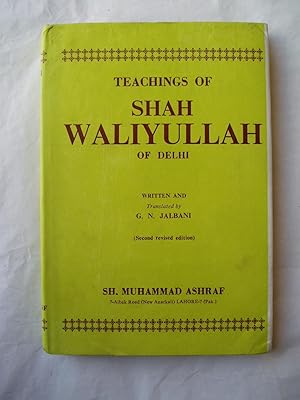 Teachings of Shah Waliyullah of Delhi