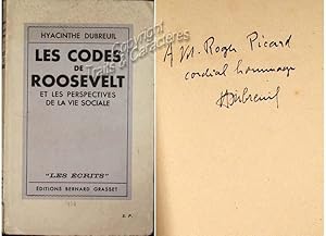 Les codes de Roosevelt et les perspectives de la vie sociale.