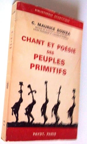 Imagen del vendedor de Chant et posie des peuples primitifs a la venta por Claudine Bouvier