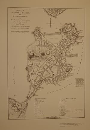 A Plan of The Town of Boston with the Intrenchments etc of His Majesty's Forces in 1775