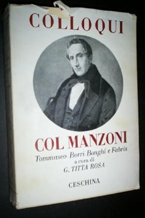 Seller image for Colloqui Col Manzoni. for sale by GH Mott, Bookseller