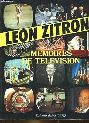 Image du vendeur pour MEMOIRES DE TELEVISION mis en vente par Le-Livre