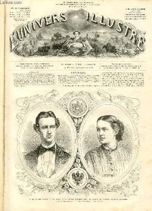 Image du vendeur pour L'UNIVERS ILLUSTRE - DIXIEME ANNEE N 664 - S. M. Le roi Georges Ier de Grce et la grande-duchesse Olga de Russie, sa fiance. mis en vente par Le-Livre