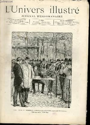 Seller image for L'UNIVERS ILLUSTRE - TRENTE DEUXIEME ANNEE N 1796 Paris for sale by Le-Livre