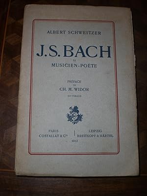 Image du vendeur pour J.S.Bach le Musicien-Pote mis en vente par Magnus