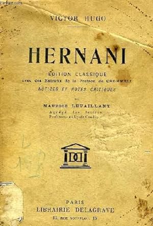 Bild des Verkufers fr HERNANI zum Verkauf von Le-Livre
