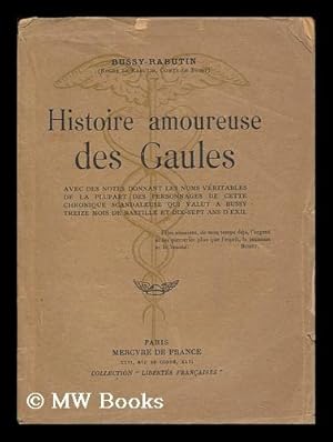 Seller image for Histoire Amoureuse Des Gaules for sale by MW Books Ltd.