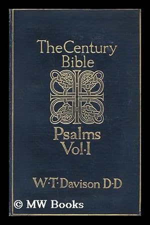 Imagen del vendedor de The Psalms ; I-LXXII : Vol. 1 / Edited by Rev. Professor Davison a la venta por MW Books Ltd.