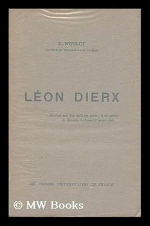 Seller image for Leon Dierx / E. Noulet for sale by MW Books Ltd.