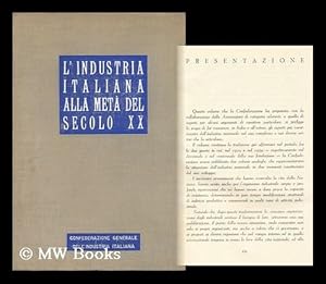 Imagen del vendedor de L'Industria Italiana Alla Met Del Secolo XX a la venta por MW Books