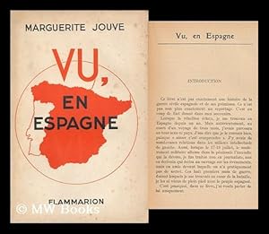 Imagen del vendedor de Vu, En Espagne : Fevrier 1936-Fevrier 1937 a la venta por MW Books