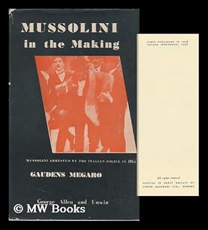 Seller image for Mussolini in the Making for sale by MW Books Ltd.