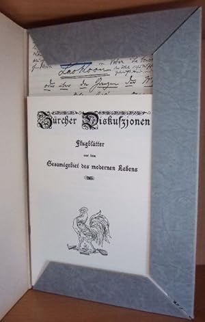 Laokoon oder Über die Grenzen der Mezgerei : Eine Schlangenstudje. Mit Motiven von Otto Greiner