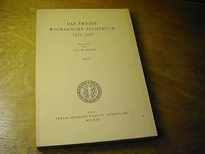 Seller image for Das zweite Wismarsche Stadtbuch 1272 - 1297. Text for sale by Antiquariat Fuchseck