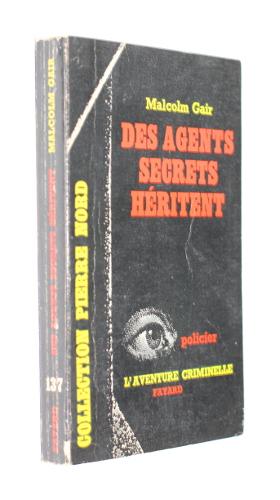 Immagine del venditore per Des agents secrets hritent venduto da Abraxas-libris