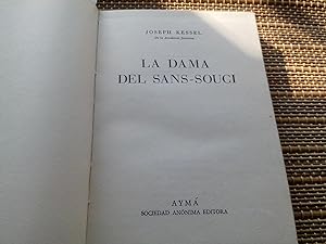 Seller image for La dama del Sans-Souci for sale by Librera "Franz Kafka" Mxico.