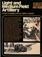 Image du vendeur pour Light and Medium Field Artillery WW2 fact Files series mis en vente par nautiek