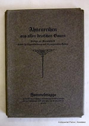 Seller image for (Band 3, Ausgabe A, Lieferung 1-26. Grlitz, Starke, o.J. (ca. 1938). 416 S. Lose in Or.-Sammelmappe. for sale by Jrgen Patzer