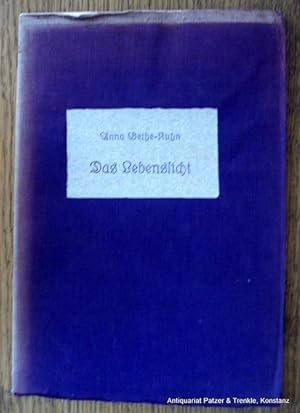 Seller image for Das Lebenslicht. Ein Mrchen in sieben Bildern. Berlin, Drei Masken Verlag, ca. 1926. 59 S. Or.-Brosch.; mit kl. Lichtrand. for sale by Jrgen Patzer
