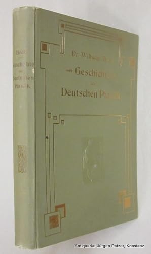 Geschichte der deutschen Plastik. Berlin, Grote, (1887). Kl.-fol. Mit zahlreichen, teils farbig l...