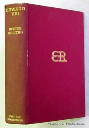 Imagen del vendedor de King Edward VIII. His Life and Reign. 5th reprint. London, Eyre & Spottiswoode, 1937. Mit zahlr. Tafelabb. X, 304 S., 1 Bl. Or.-Lwd.; Rcken verblasst, minimal fleckig. a la venta por Jrgen Patzer