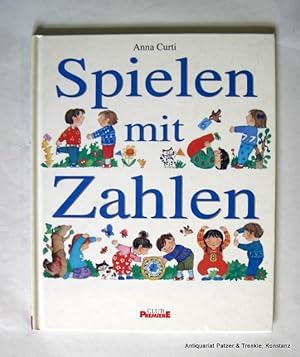 Bild des Verkufers fr Spielen mit Zahlen. Buchgemeinschaftsausgabe (Lizenz: Pestalozzi Verlag). O.O. (1998). Fol. Durchgehend farbig illustriert. 28 S., 1 Bl. Farbiger Or.-Pp. zum Verkauf von Jrgen Patzer