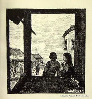 Bild des Verkufers fr Das liebe Nest. Gesammelte Kindergedichte. Herausgegeben von Richard Dehmel. 12. Tsd. Leipzig, Seemann, 1922. Kl.-8vo. Mit 6 (4 ganzseitigen) Illustrationen von Hans Thoma. 215 S. Or.-Pp.; etw. fleckig, Gelenke geklebt. zum Verkauf von Jrgen Patzer