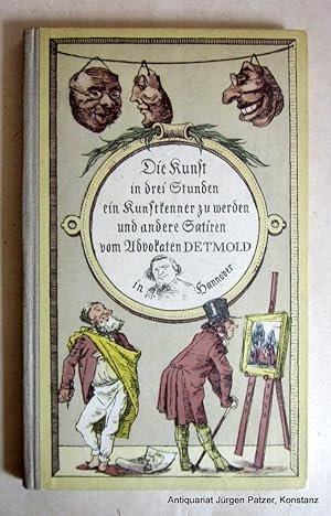 Seller image for Die Kunst, in drei Stunden ein Kunstkenner zu werden. Herausgegeben von Bruno Kaiser. 2. Auflage. Berlin, Rtten & Loening, 1955. Mit Illustrationen von Honor de Daumier u. Adolf Schrdter. 119 S. Or.-Hlwd. for sale by Jrgen Patzer