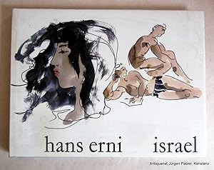 Bild des Verkufers fr Israel. Zrich, Ex Libris, ca. 1975. Quer-fol. Durchgehend mit teils farbigen Illustrationen nach Aquarellen u. Zeichnungen des Knstlers. Ohne Seitenzhlung. Or.-Pp. mit Schutzumschlag; bei diesem Zellophanierung tlw. etw. gelst. zum Verkauf von Jrgen Patzer