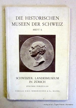 Bild des Verkufers fr Zrcher Porzellan. Basel, Birkhuser, 1930. Kl.-8vo. 8 S., 25 Tafelseiten mit fotgrafischen Abbildungen, 10 S. Or.-Kart.; unt. Kapital etw. bestoen, Vorderdeckel mit Knickspur. (Die historischen Museen der Schweiz, Heft 6, Keramik I). zum Verkauf von Jrgen Patzer