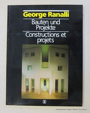 Seller image for Constructions et projets. Zrich, Verlag fr Architektur Artemis, 1990. 4to. Mit zahlreichen fotografischen Abbildungen u. Illustrationen. 116 S. Or.-Kart. (ISBN 3760880746). for sale by Jrgen Patzer