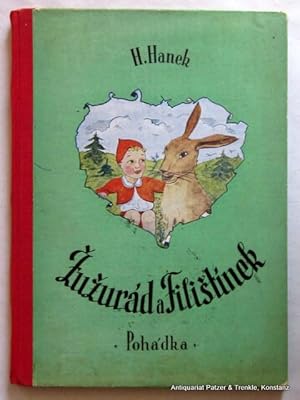 Zuzurad a Filistinek. Pohádka. Nymburk, Miroslava Hrádka, o.J. (ca. 1940?). 4to. Mit 9 montierten...