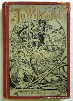 Imagen del vendedor de Im Weltwinkel. Leben und Streben eines ostmrkischen Bauernjungen. Den Aufzeichnungen eines Freundes nacherzhlt. Leipzig, Abel & Mller, 1901. Mit Tafeln von Johannes Gehrts. IV, 308 S., 4 Bl. Illustrierter Or.-Lwd.; Rcken u. Vorderdeckel mit Fehlstellen. a la venta por Jrgen Patzer