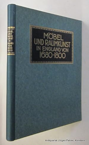 Herausgegeben von G. M. Ellwood. Stuttgart, Hoffmann, (1909). Kl.-fol. XI S. Einleitung, 201 Tafe...