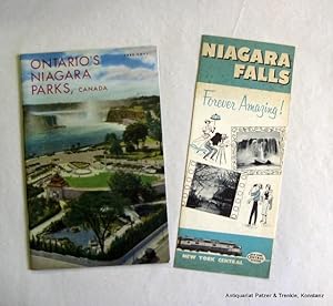 Werbebroschüre. Niagara Falls, Niagara Parks Commission, ca. 1958. Mit zahlr. fotografischen Abb....