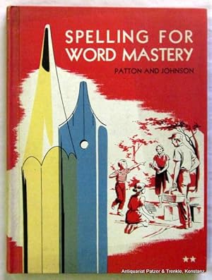 Image du vendeur pour Spelling fr Word Mastery. (Lehrerbegleitbuch). New York, Merrill, (1956). Mit zahlreichen farbigen u. getnten Illustrationen von Anne Fleur. 128 S. Farbiger Or.-Pp.; etw. angestaubt, Vorstze etw. fleckig. mis en vente par Jrgen Patzer