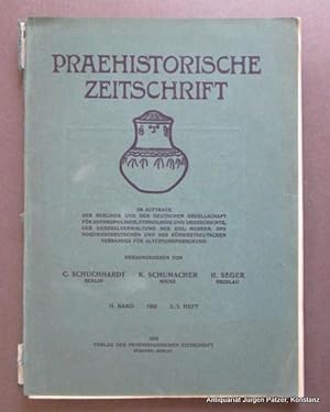 Hrsg. von C. Schuchhardt u.a. II. Band, 2./3. Heft. Leipzig 1910. Gr.-8vo. Mit zahlreichen Abbild...
