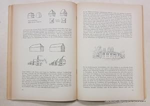 Ein Architekt geht über Feld. Betrachtungen zur Baugestaltung. Ravensburg, Otto Maier, 1947. 4to....