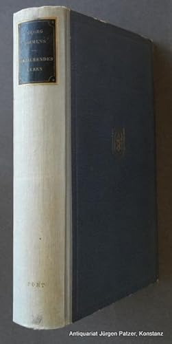 Seller image for Erziehendes Leben. Erfahrungen und Betrachtungen. Urach, Port Verlag, 1947. 486 S., 1 Bl. Or.-Hlwd. - Papier gebrunt. for sale by Jrgen Patzer